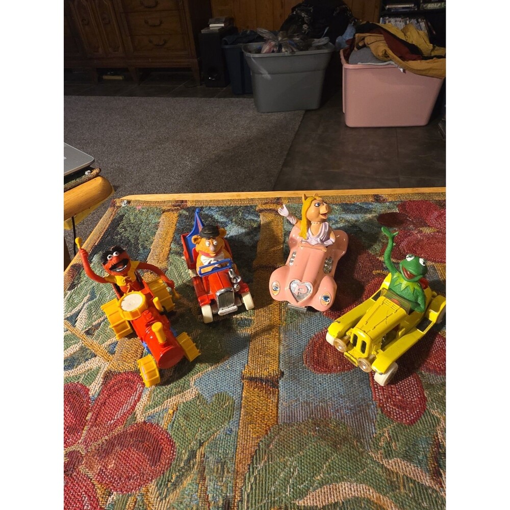 1979 Corgi Muppet Vehicle Lot Animal Kermit Miss Piggy Fozzie Large